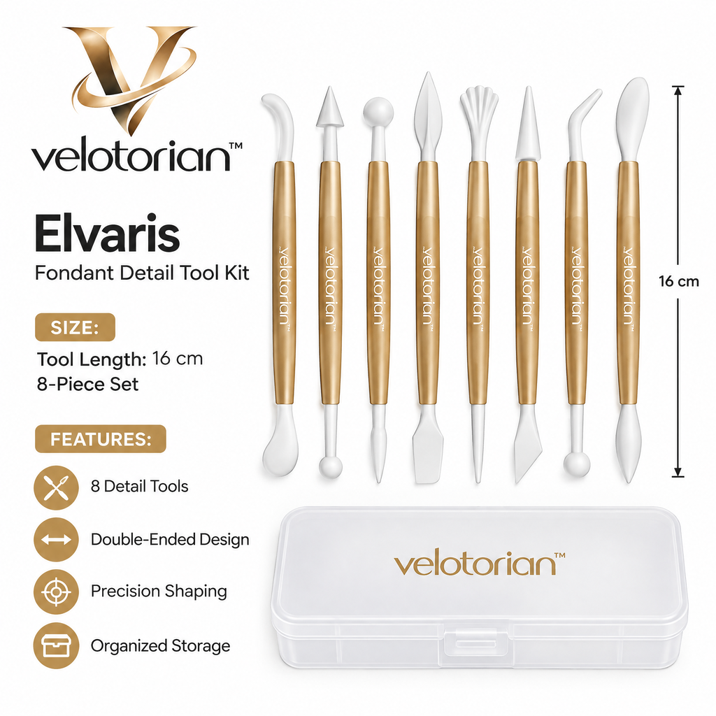 velotorian™ Elvaris Fondant Detail Tool Kit — view 4