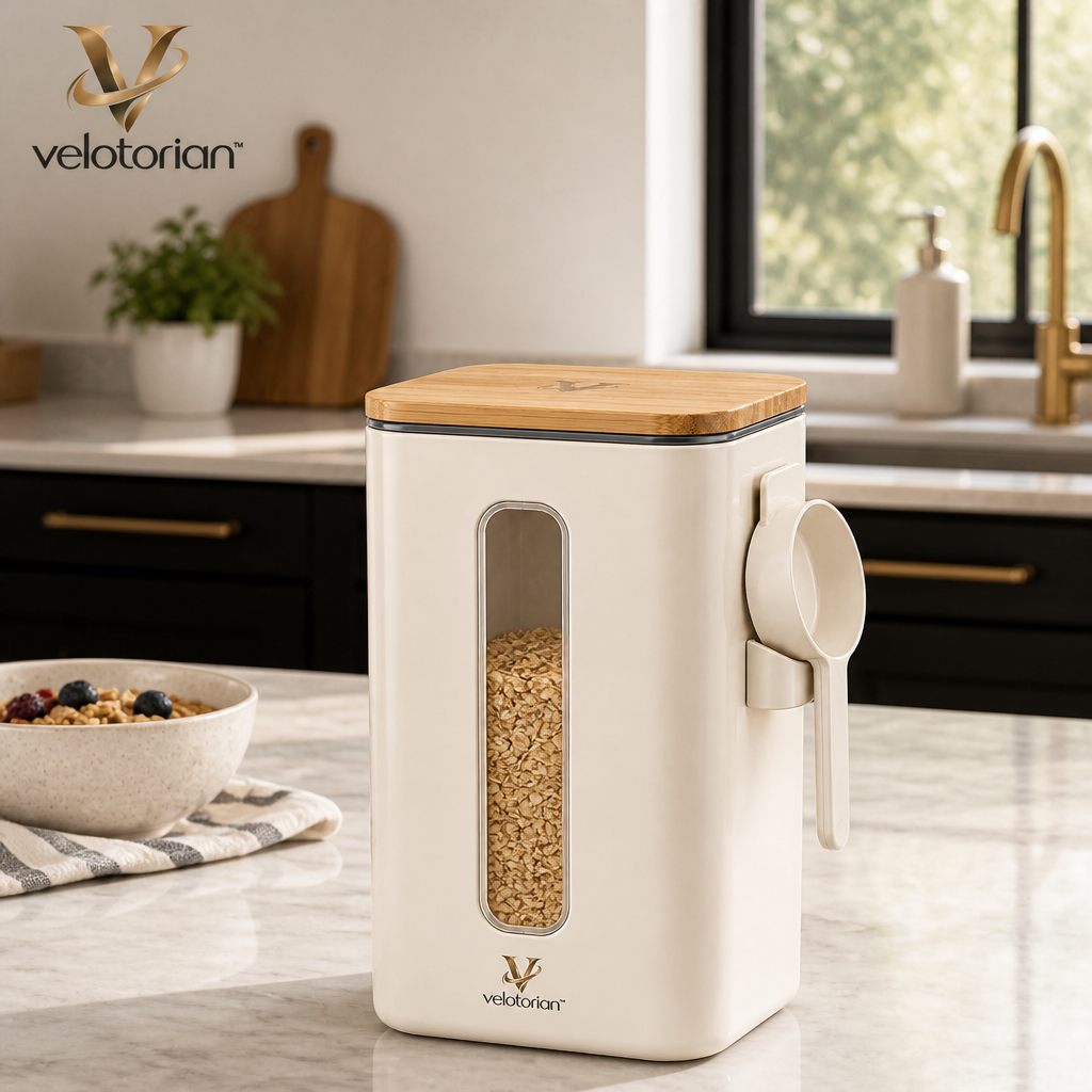 velotorian™ Vellaris Airtight Flour Canister — view 4