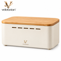 velotorian™ Ravelle Reusable Bread Storage Box — white background