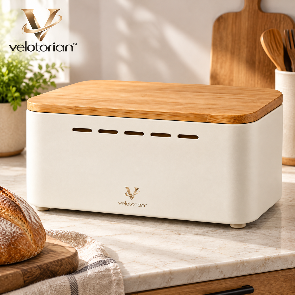 velotorian™ Ravelle Reusable Bread Storage Box — view 2