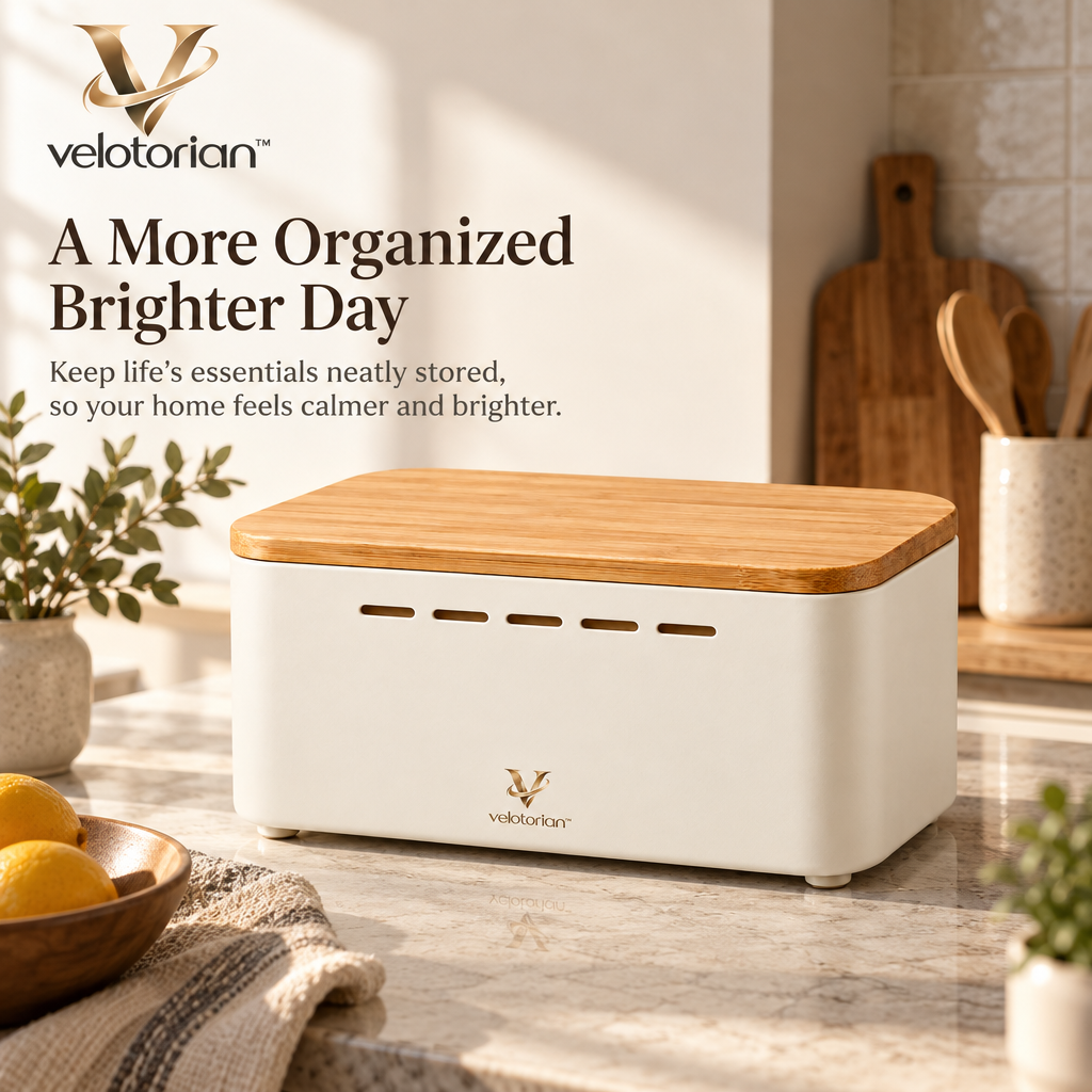 velotorian™ Ravelle Reusable Bread Storage Box — view 5