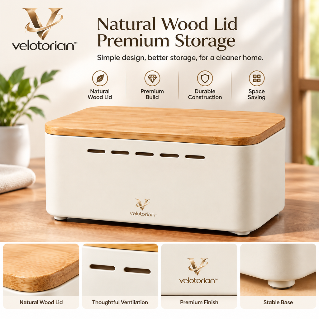 velotorian™ Ravelle Reusable Bread Storage Box — view 6