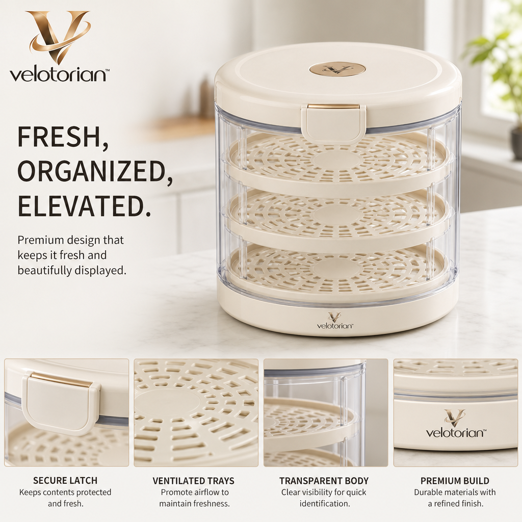 velotorian™ Calvera Layered Cookie Keeper — view 8