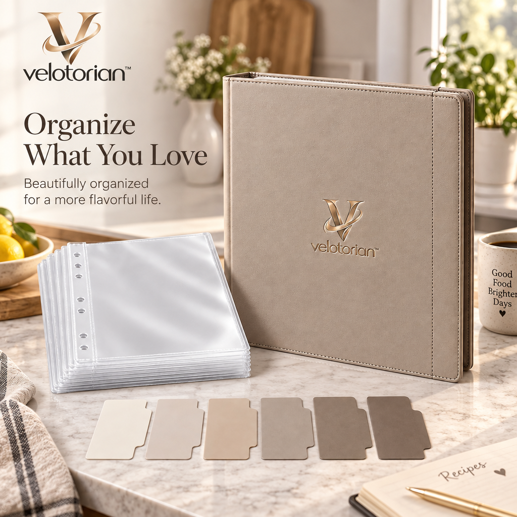 velotorian™ Orlisse Magnetic Recipe Binder — view 3