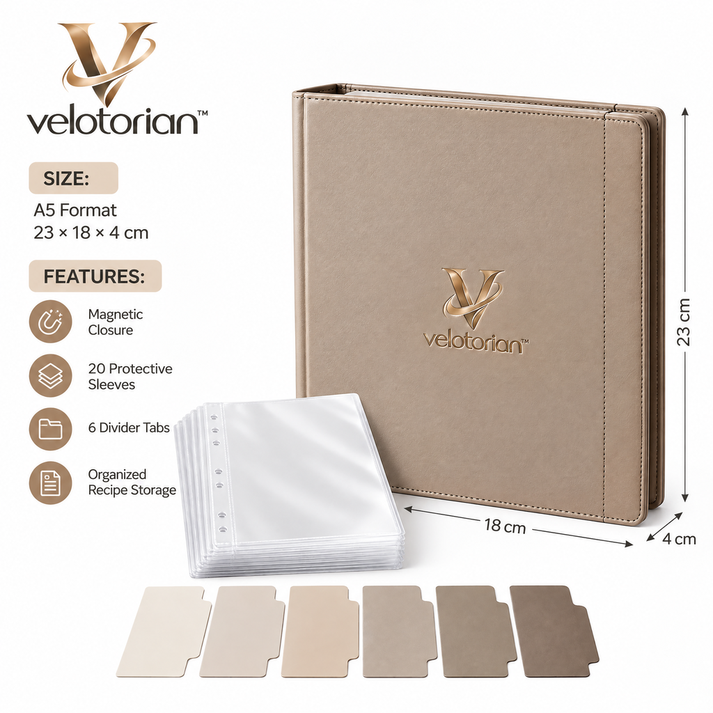velotorian™ Orlisse Magnetic Recipe Binder — view 4