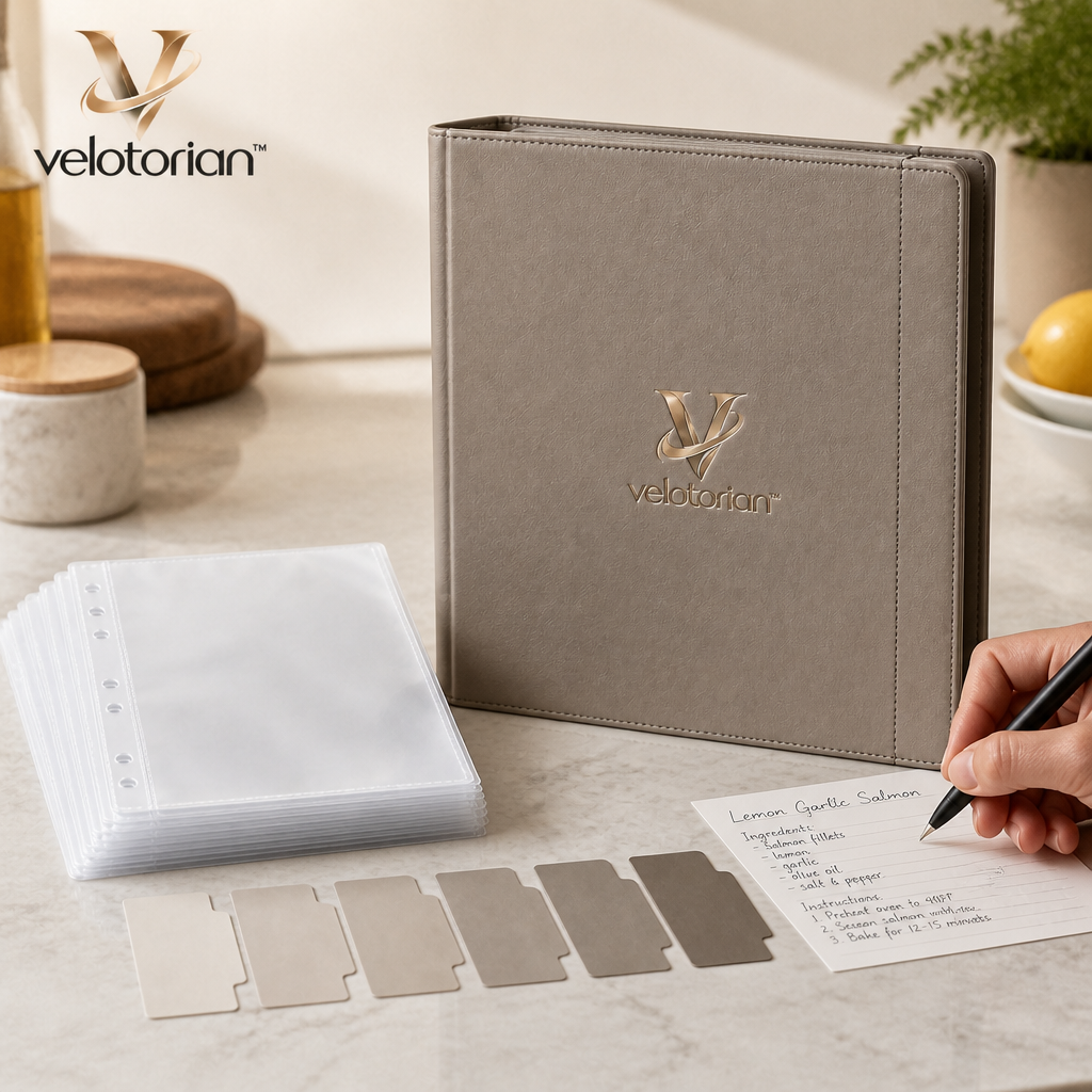 velotorian™ Orlisse Magnetic Recipe Binder — view 8