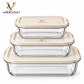 velotorian™ Norevia Temperature-Safe Baking Container Set — white background