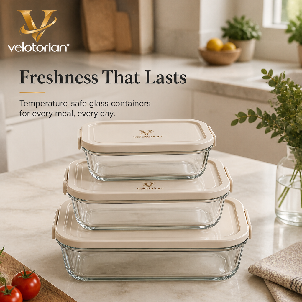 velotorian™ Norevia Temperature-Safe Baking Container Set — view 3