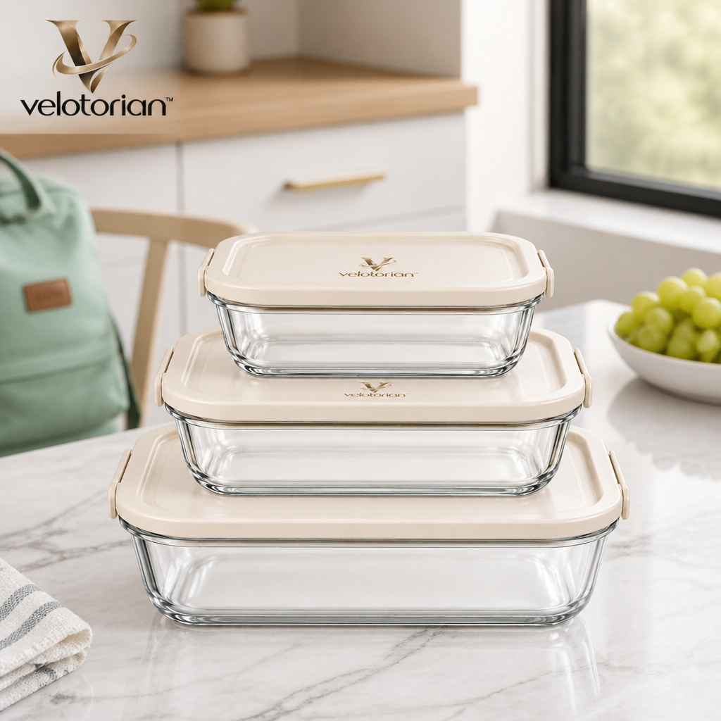 velotorian™ Norevia Temperature-Safe Baking Container Set — view 4