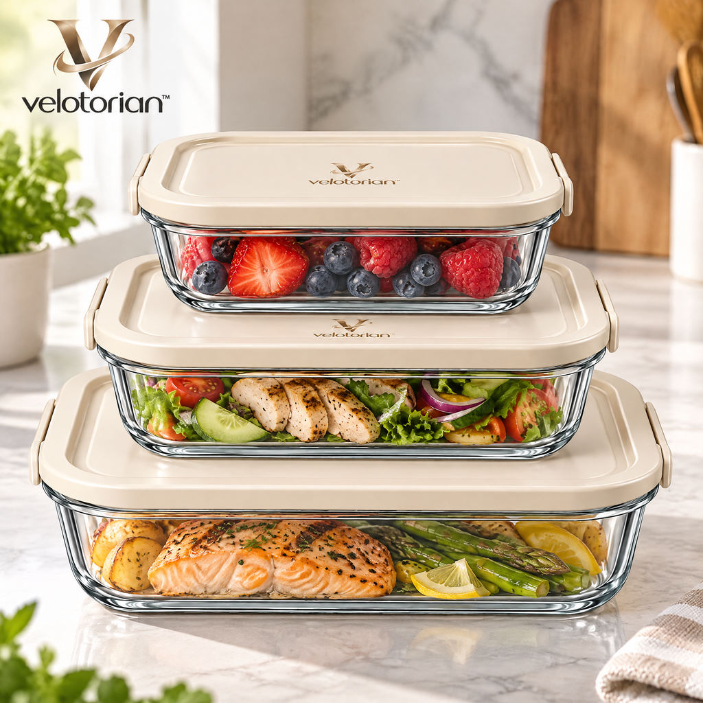 velotorian™ Norevia Temperature-Safe Baking Container Set — view 8