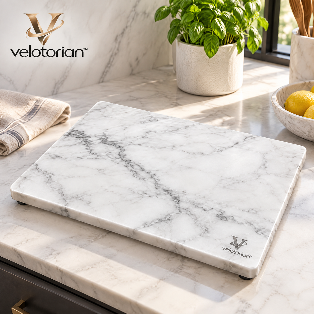 velotorian™ Solvane Marble Pastry Board — view 6