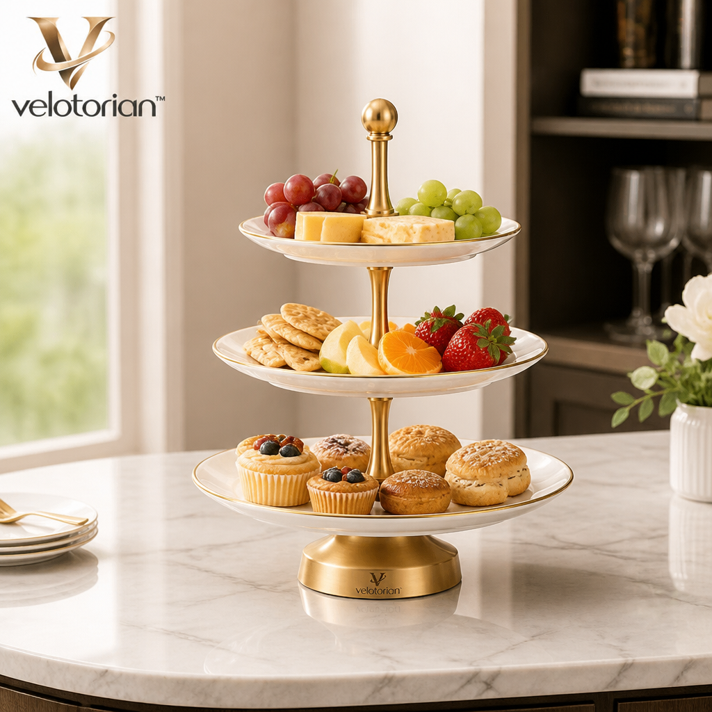 velotorian™ Montreve Layered Dessert Platter — view 5