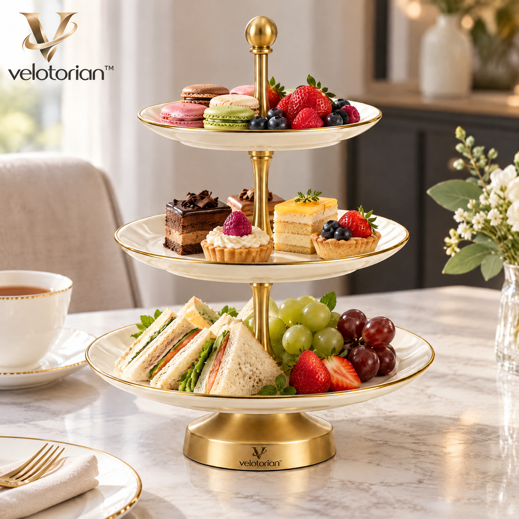 velotorian™ Montreve Layered Dessert Platter — view 7
