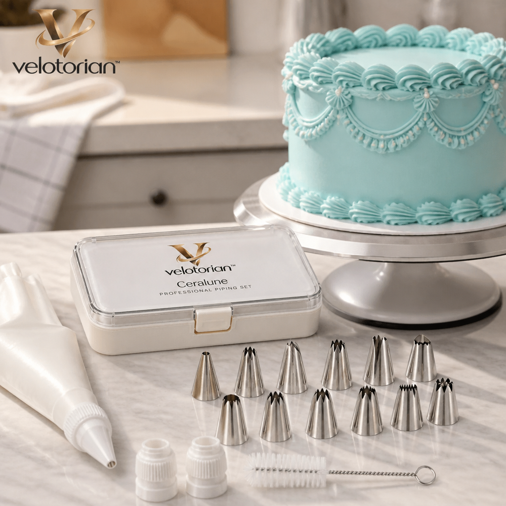 velotorian™ Ceralune Professional Piping Set — view 1