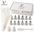 velotorian™ Ceralune Professional Piping Set — white background