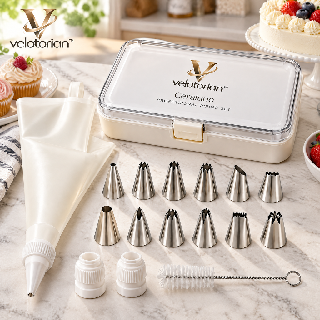velotorian™ Ceralune Professional Piping Set — view 8
